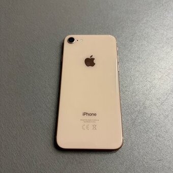iPhone 8 64GB zlatý, rok záruka