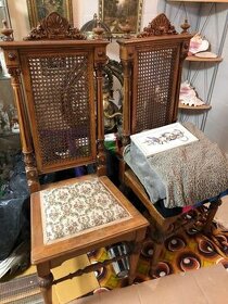 Nádherné zámecké židle a stůl