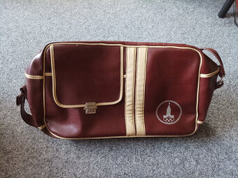 RETRO Vintage sportovní taška – Olympijské hry Moskva 1980