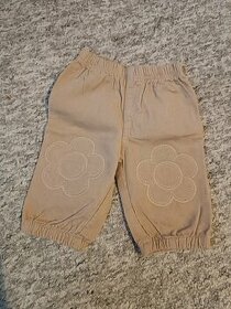 Kalhoty 0-3 měsíců