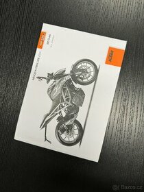 CZ manuál / český návod k motocyklu KTM Duke 390 2020 - 1