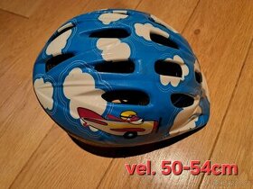 Dětská  helma na kolo vel. 50-54 cm - 1