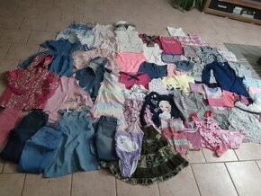 Mega set oblečení pro holky vel;134-140