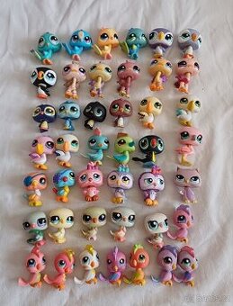 Lps littlest petshop Ptáček pav sova tučňák