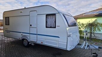 Karavan Adria Altea 492 UP, el. pojezd, předstan, 100 km