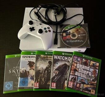Xbox One S + 6 her