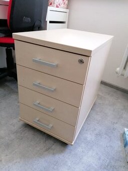 Kancelářský kontejner/šuplíky k psacímu s