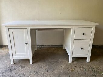 IKEA Hemnes psací stůl - bíl. mořidlo