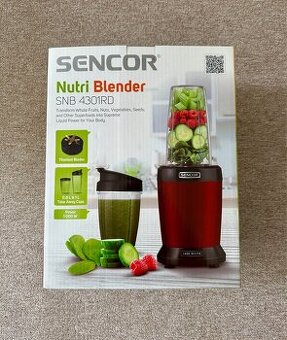 Nový smoothie mixér Sencor Nutri Blender SNB 4301RD