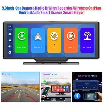 Autorádio s CarPlay / Android Auto / Bluetooth / FM – 2K