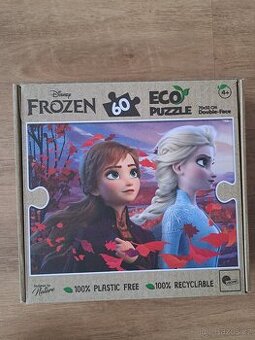 Puzzle Frozen – 60 ks, velký formát.