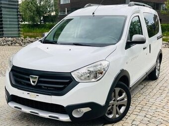 Dacia Dokker 1.2i 85KW 2016 STEPWAY MANUÁL VÝHŘEV TAŽNÉ