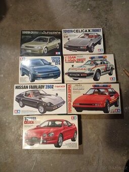 Tamiya 1/24 Toyota, Nissan
