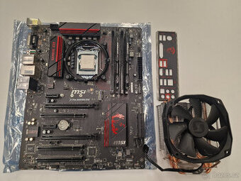 Základní deska MSI Z170A Gaming M3+ I5 6600K+ Chladič+ RAM
