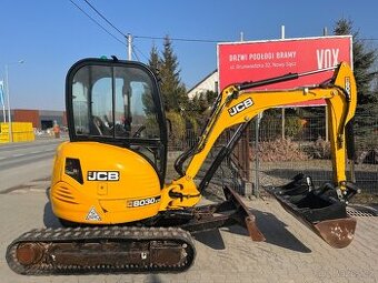 Minibagr minirypadlo JCB 8030 ZTS, 2017 rv, 3 lžíce