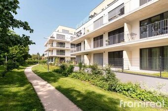 Pronájem bytu 2+kk s terasou a parkovacím stáním, 53 m2 - Pr