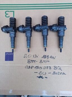 Vstriky 2,0 tdi 103kw sada motory BMM BMP