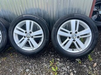 Originální letní alu VW 205/55R16, Continental 6mm