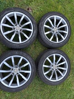 Original alu r18 Monterey, letní pneu 235/45/18 - Passat b8