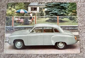 Wartburg 1000 leták originál