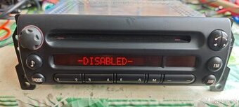 Originální autorádio Mini Cooper BMW Radio Business CD