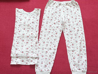 Dívčí pyžamo dvoudílná