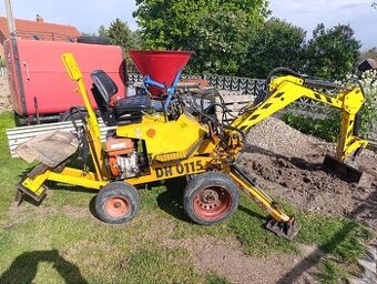 Minibagr mikrorypadlo dh0115