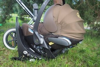 Cybex Platinum Cloud Z + podvozek Priam + otočná základna