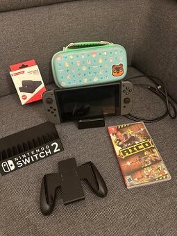 Nintendo Switch V2 + hra + příslušenství
