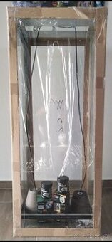 Chameleon Jemenský mláďe + terarium nové nepoužité, krmeni,