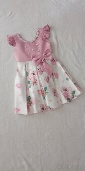 Dívčí společenské šaty, vel. 116