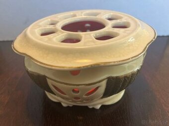 Art Déco ohřívač čaje, Neutettau 16 cm