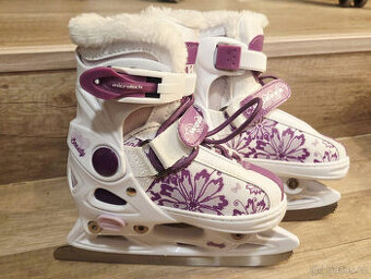 Dívčí nastavitelné zimní brusle Worker XS (29-32)