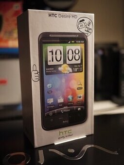 HTC Desire HD - kompletní balení