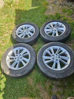 Alu kola originál Škoda Kodiaq 17" - jako nové s pneu