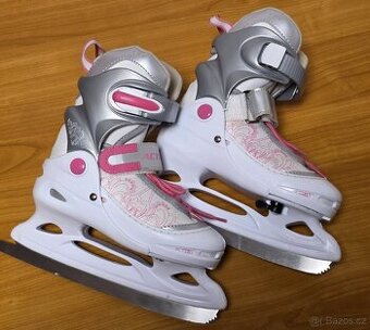Dívčí brusle na led velikosti 30-33, nastavitelné