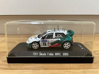 Rallye model 1:43 Fabia WRC Gardemeister Rally France 2003