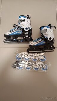 Dětské chlapecké brusle 37-40