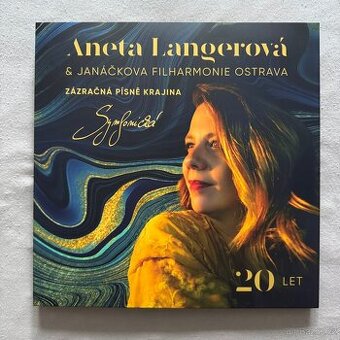 Aneta Langerová - ZÁZRAČNÁ PÍSNĚ KRAJINA 20 LET s podpisem