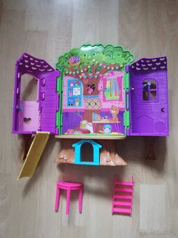 Domeček na stromě s pejskem (pro panenku Chelsea - není souč