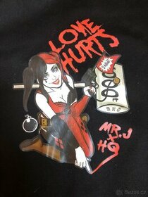 Mikina s kapucí Harley Queen, vel. M