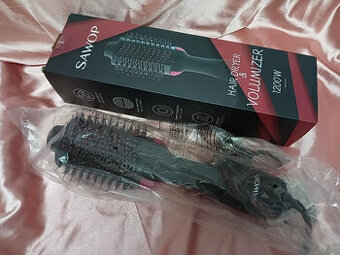 ♥️Horkovzdušný kartáč 2 v 1 - hřeben a fén dohromady - nový