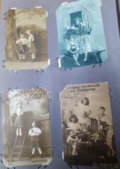 Starý album a pohlednice