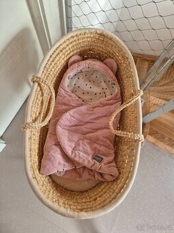 Fusak/zavinovačka/deka do autosedačky Sleepee Royal Pink