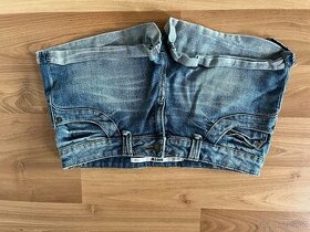 Džínové kraťasy vel.38