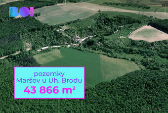 Prodej pole, 43 866 m², Maršov u Uherského Brodu