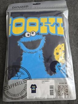 NOVÉ tričko Cookie Monster - velikost L