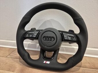 AUDI VOLANT - PERFOROVANA KOŽA PIANO BLACK EXCLUSIVE