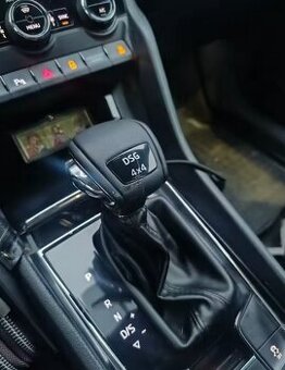 Kožená DSG HLAVICA ŠKODA pre KODIAQ KAROQ