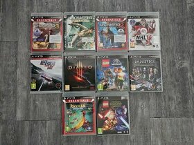 Prodám originální PS3 hry (Zásilkovna, DPD)